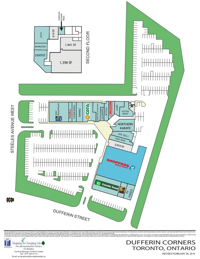 Mapa klimatizované pokoje v rekreační části mall