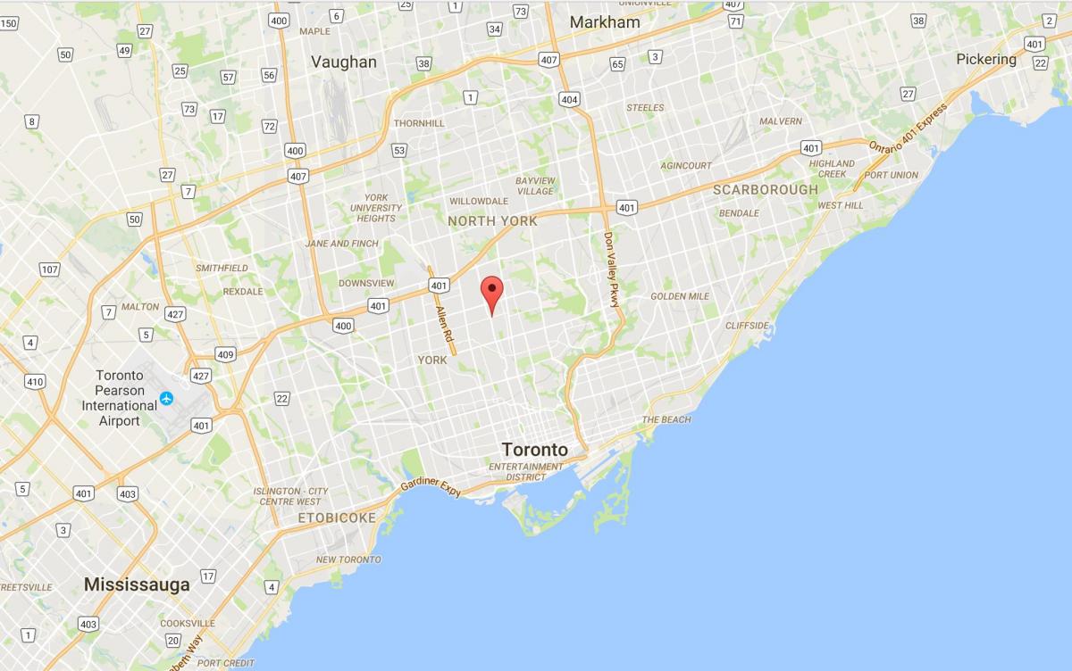 Mapa Lytton Park, Toronto