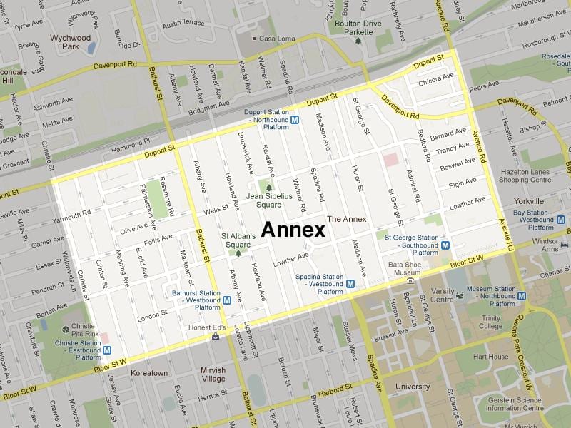 Mapové Přílohy Toronto
