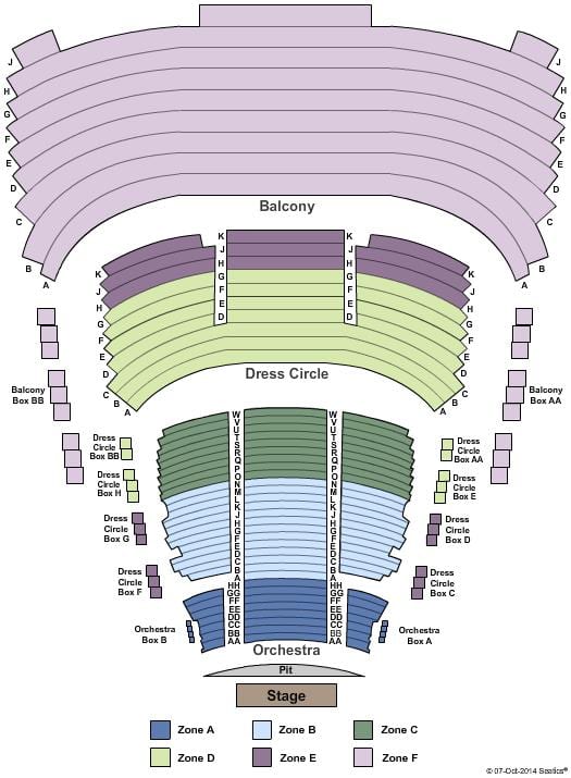 Mapa Princess of Wales Theatre