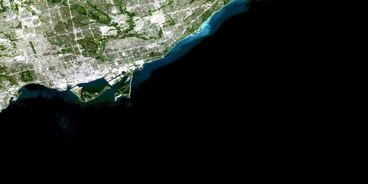 Satelitní mapa Toronto
