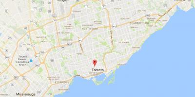 Mapa Objevování ve městě Toronto