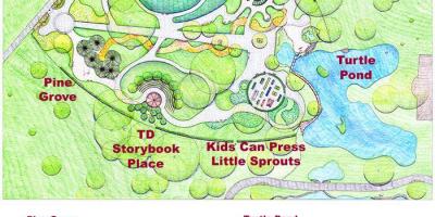 Mapa Franklin Dětské Zahrady
