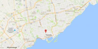 Mapa Harbord Village Toronto