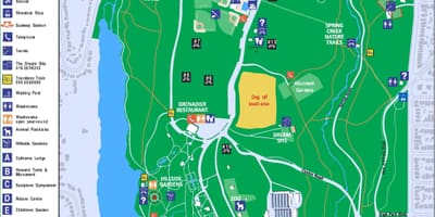 Mapa High park legenda Toronta