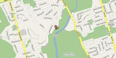 Mapa James Zahrady