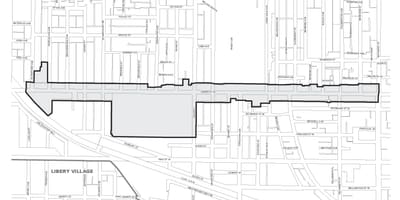 Mapa Queen street west Toronto