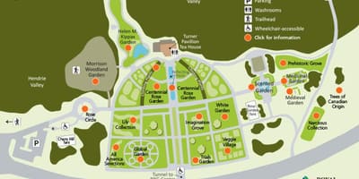 Mapa RBG Hendrie Park