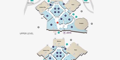 Mapa Scarborough Town Centre