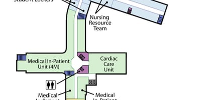 Mapa St. Joseph ' s Health centre Toronto úroveň 4