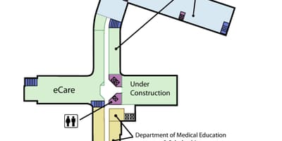 Mapa St. Joseph ' s Health centre Toronto úrovni 5