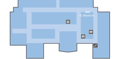 Mapa St. Joseph ' s Health centre Toronto OLM úroveň 4