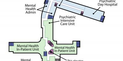 Mapa St. Joseph ' s Health centre Toronto úrovni 7