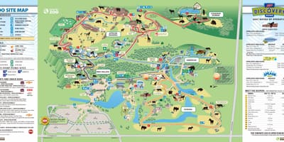 Mapa Toronto zoo