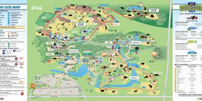 Mapa Toronto zoo