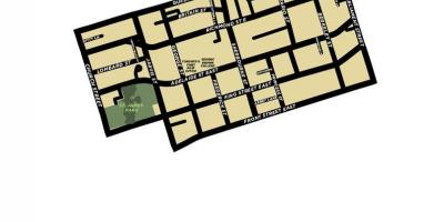 Mapa Okolí Old Town Toronto